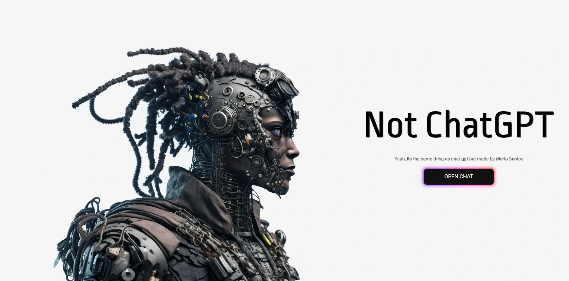 Photo of a project named as A.I. Chat Photo